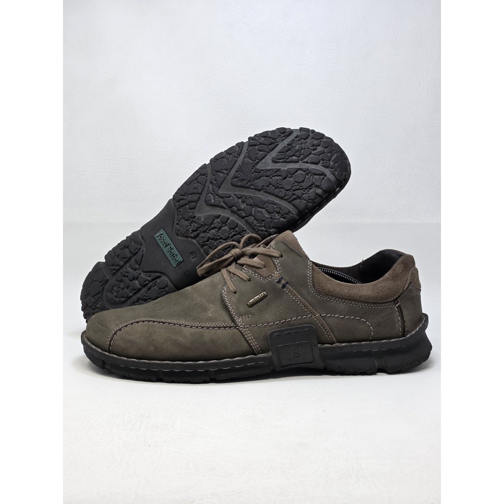 Josef Seibel Mens Willow Waterproof Sneaker Brown Size EU 47 Pre-owned